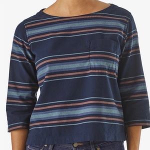 Patagonia | EUC Navy Striped